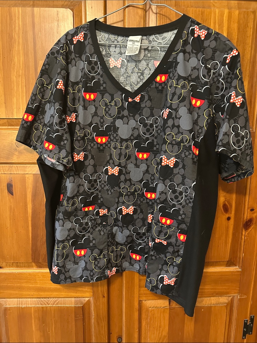 Disney Mickey ScrubTop  3X